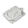 Anti-Tarnish 304 Stainless Steel Pendants STAS-U033-01P-A-2