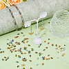 DICOSMETIC 500Pcs 10 Colors Electroplate Glass Beads EGLA-DC0001-10-6