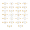 26Pcs 26 Styles Letter A~Z Shell Connector Charms PALLOY-PH01682-7