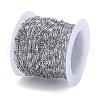 Tarnish Resistant 304 Stainless Steel Cable Chains CHS-K001-87-6