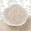 AB Color Plated Glass Seed Beads SEED-L011-06B-02-2