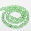 Glass Beads Strands EGLA-J042-6mm-01-2