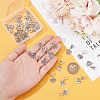 Unicraftale 32Pcs 4 Styles  Tibetan Style Alloy European Dangle Charms FIND-UN0015-62-5