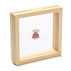 Square Transparent PE Thin Film Suspension Jewelry Display Box CON-D009-01A-01-1