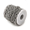 304 Stainless Steel Twist Link Chains CHS-C018-06P-2