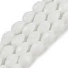 Opaque Solid Color Beads Strands EGLA-N013-P8mm-D02-1
