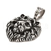 304 Stainless Steel Pendants STAS-M334-05AS-2