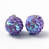 Sparkly Paillette Plastic Pendant Decorations FIND-H211-A-01-1