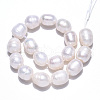 Natural Cultured Freshwater Pearl Beads Strands PEAR-N012-08I-2