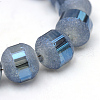 Electroplate Glass Bead Strands EGLA-S131-10mm-A04-4