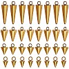 32Pcs 4 Style 304 Stainless Steel Pendants STAS-SZ0002-36G-1