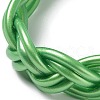Plastic Cord Braided Stretch Bracelets BJEW-R313-01E-2