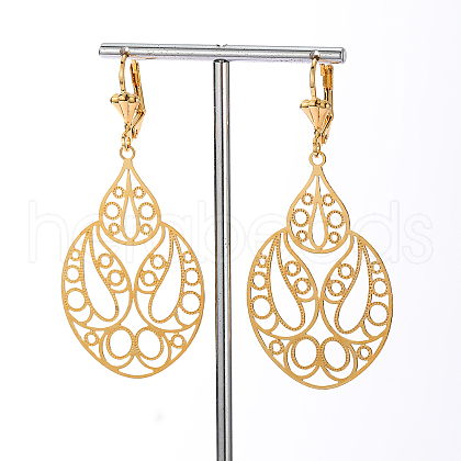 Elegant Vintage Patterned Earrings Set for Women IQ0699-1