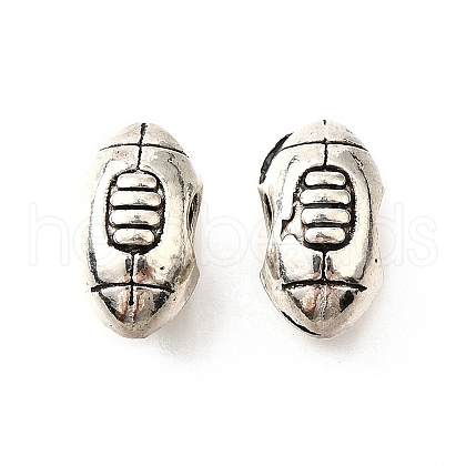 Tibetan Style Alloy European Beads TIBE-L008-29AS-1