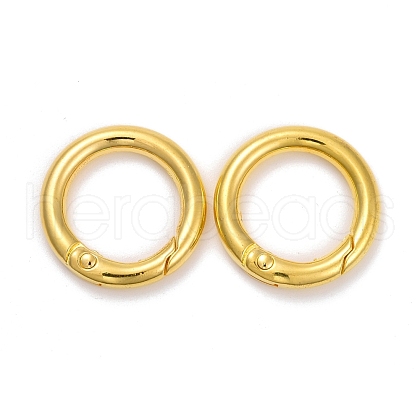 Alloy Spring Gate Rings PALLOY-M015-01G-1