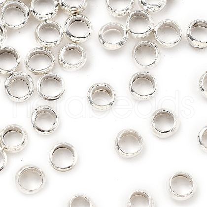 Brass Crimp Beads KK-S509-02S-1