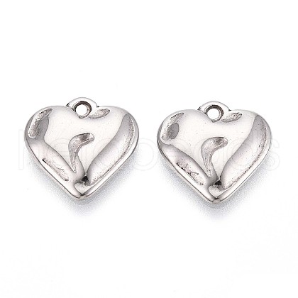 304 Stainless Steel Pendants STAS-T065-24A-P-1