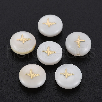 Natural Freshwater Shell Beads SHEL-S278-056-1