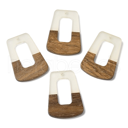 Luminous Glow in the Dark Wood & Resin Pendant WOOD-H104-12-1