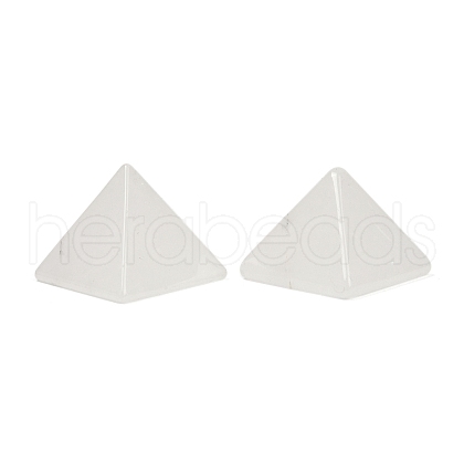 Natural Quartz Crystal Orgonite Pyramid Display Decorations G-C186-07N-1