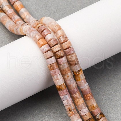 Natural Cherry Blossom Agate Beads Strands G-H230-76-1