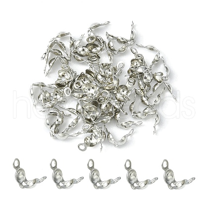 Brass Bead Tips KK-YW0001-53P-1