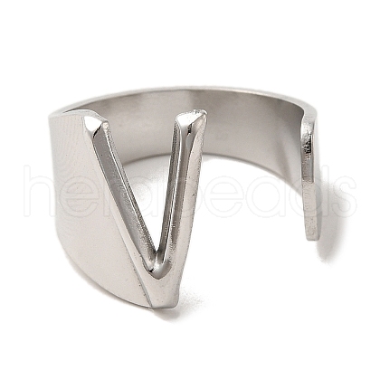 201 Stainless Steel Finger Rings RJEW-H223-04P-V-1