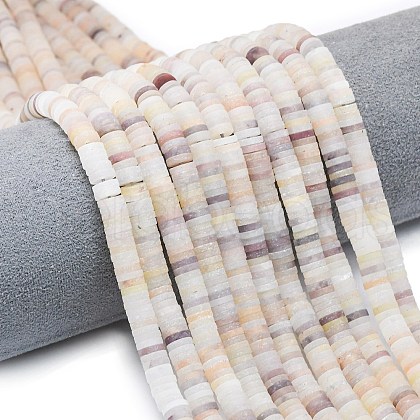 Natural Quartz Beads Strands G-P575-B17-6x1mm-1