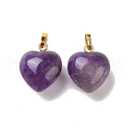 Natural Amethyst Pendants X-G-I311-A18-G-1