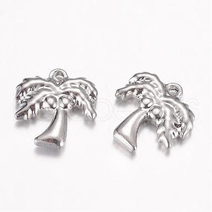 Tarnish Resistant 201 Stainless Steel Charms STAS-G071-10P-1