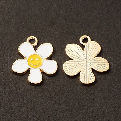 Alloy Enamel Pendants ENAM-C009-01G-05-1