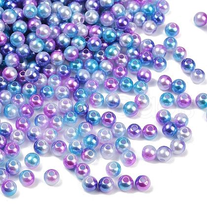 ABS Imitation Pearl Beads KY-P021-05A-06-1