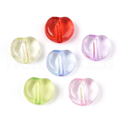 Transparent Acrylic Beads OACR-N146-04-1
