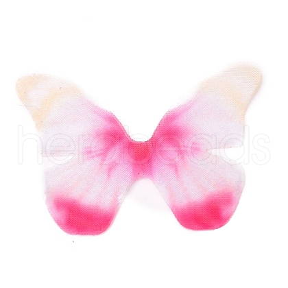 Gradient Color Cloth Butterfly Ornaments DOLL-PW0008-009B-29-1