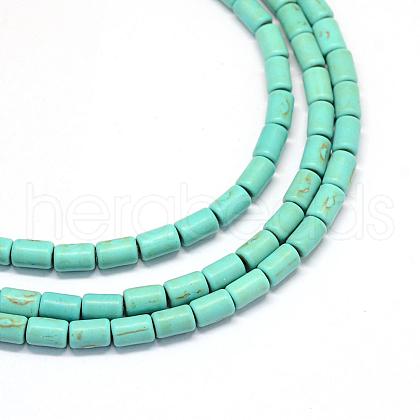 Synthetic Turquoise Bead Strands TURQ-S282-25-1