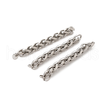 202 Stainless Steel Chain Extender STAS-A100-01P-1