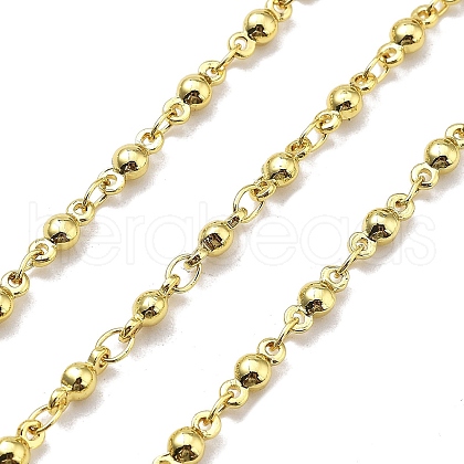 Brass Round Link Chains CHC-G024-05G-1