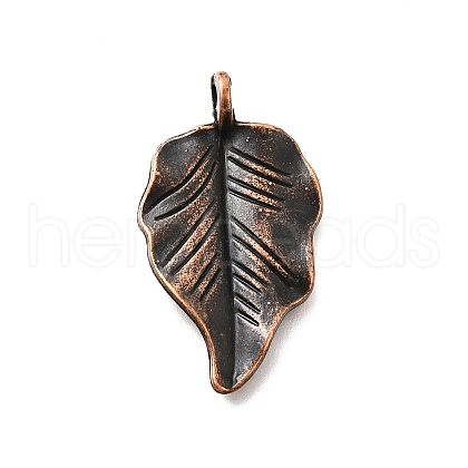Tibetan Style Alloy Pendants TIBE-L008-16R-1