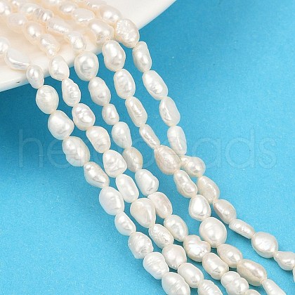 Natural Cultured Freshwater Pearl Beads Strands PEAR-P064-20G-02A-1