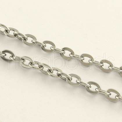 304 Stainless Steel Cable Chains CHS-Q001-17-1
