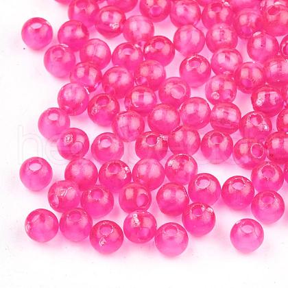 Transparent Acrylic Beads MACR-S272-15C-1