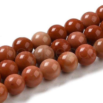 Natural Jasper Beads Strands G-H298-A14-02-1