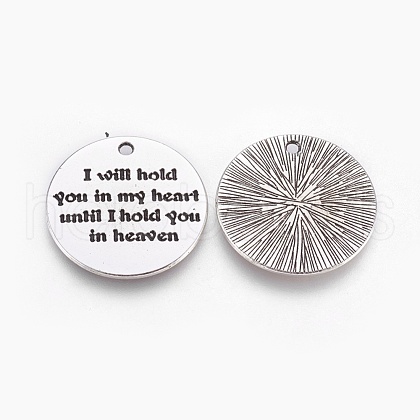 Tibetan Style Alloy Pendants TIBE-Q050-180AS-FF-1