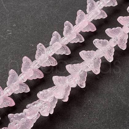 Transparent Glass Beads Strand GLAA-K002-02B-1