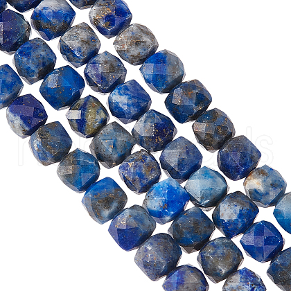 Olycraft 1 Strand Natural Lapis Lazuli Beads Strands G-OC0005-49-1