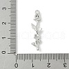 Brass Micro Pave Cubic Zirconia Pendants KK-M326-13C-P-3