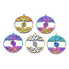 Ion Plating(IP) 201 Stainless Steel Pendants STAS-N098-041P-1