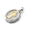 Brass Pendants KK-V013-02GP-03-2