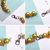 Alloy Lobster Claw Clasps and Iron Open Jump Rings FIND-YW0001-09A-4