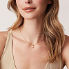 Bohemian Style Brass Crystal Rhinestone Pendant Necklaces for Women FS-WG9BBEB-08-1
